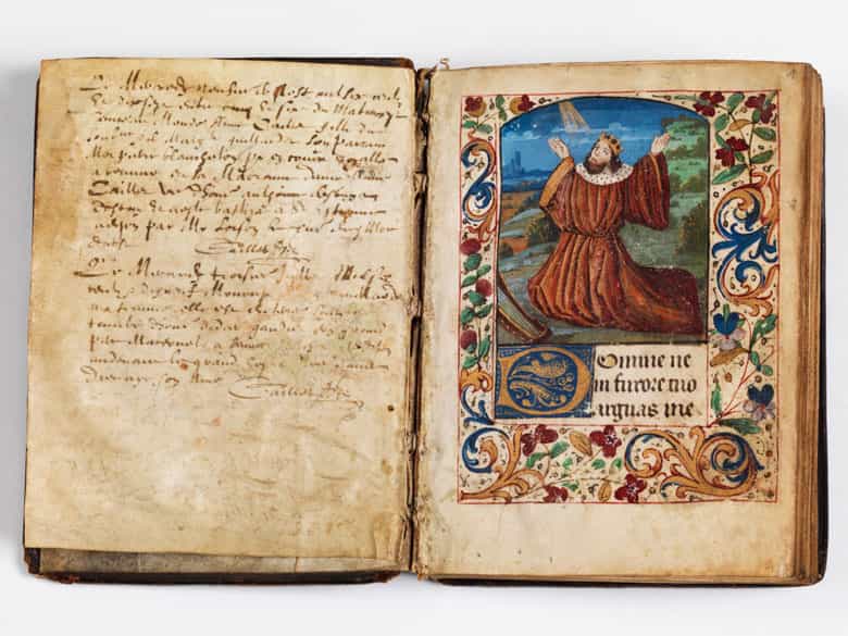 Detailabbildung: Gebetbuch