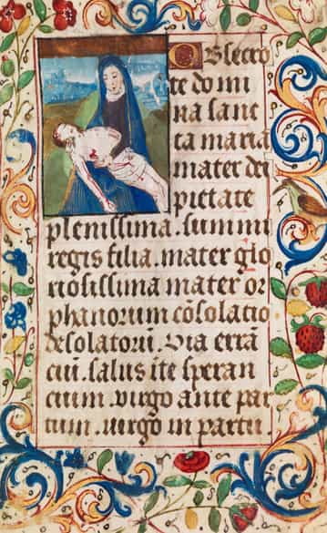 Detailabbildung: Gebetbuch