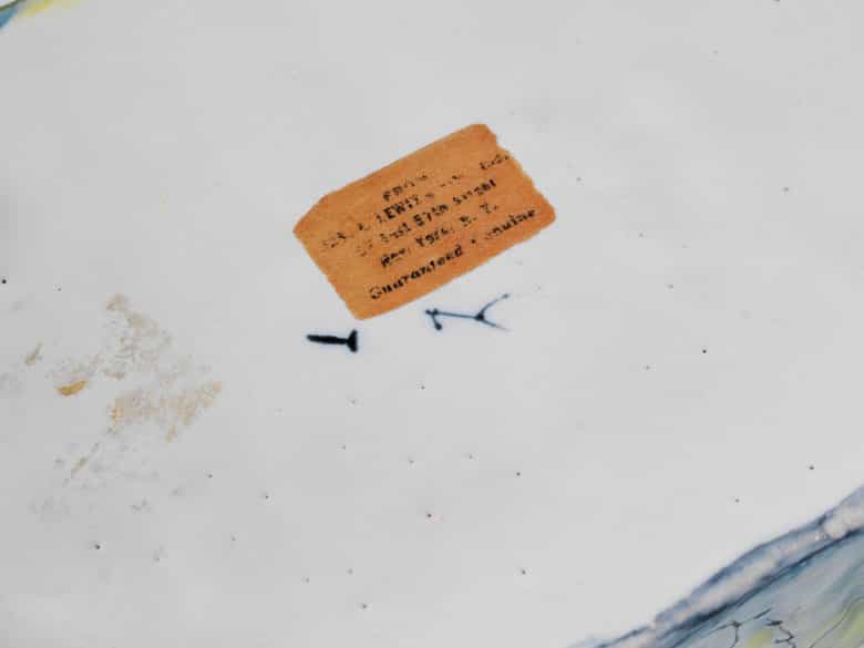 Detailabbildung: Paar seltene Brüsseler Fayence-Deckeldosen