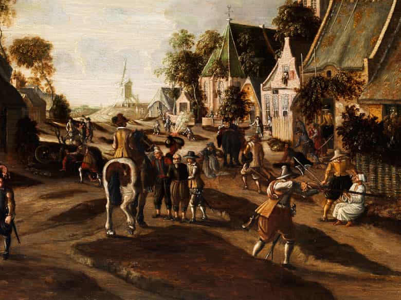 Detailabbildung: Pieter van der Hulst I., 1565/ 70 - 1627/ 28, zug.