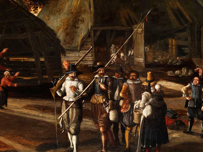 Detailabbildung: Pieter van der Hulst I., 1565/ 70 - 1627/ 28, zug.