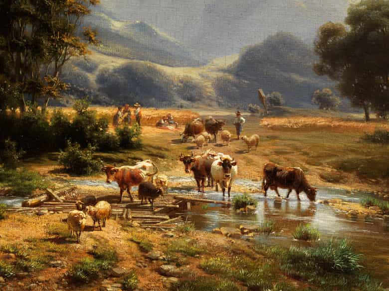 Detailabbildung: Heinrich Höfer, 1825 - 1878