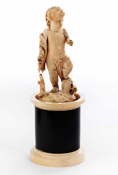 Detailabbildung: Putto als „Christus Triumphans 