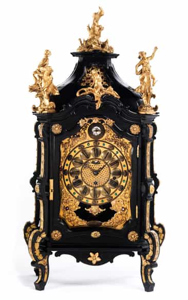Detailabbildung: Große Bamberger Stockuhr