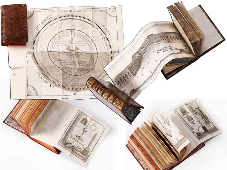Detailabbildung: Eine dekorative Bibliothek mit mehr als 900 prächtigen Einbänden des 17. und 18. Jahrhunderts A decorative library with more than 900 sumptuously bound books from the 17th and 18th centuries