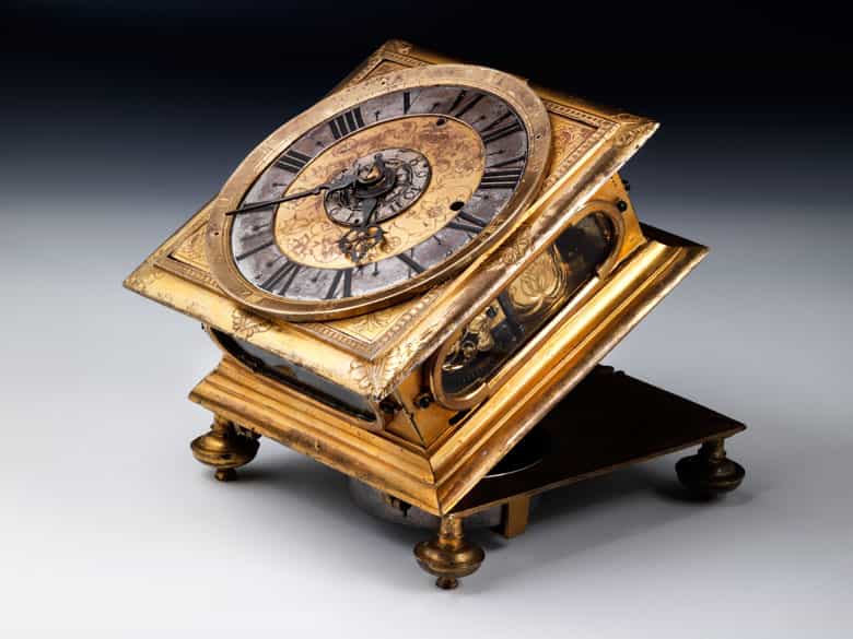 Detailabbildung: Waagrechte Tischuhr, Johann Otto Halleicher, Augsburg