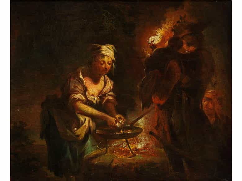 Detailabbildung: Johann Conrad Seekatz, 1719 Grünstadt - 1768 Darmstadt, zug.