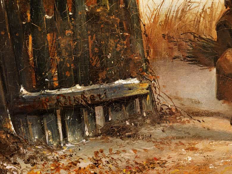 Detailabbildung: Charles Henri Joseph Leickert, 1818 Brüssel - 1907 Mainz