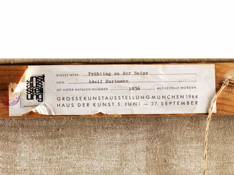 Detailabbildung: Adolf Hartmann, 1900 - 1972 München