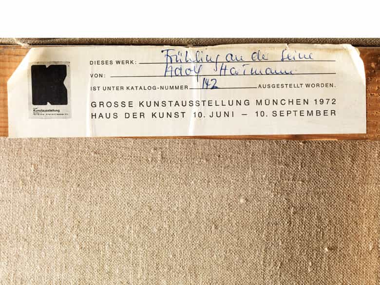 Detailabbildung: Adolf Hartmann, 1900 - 1972 München