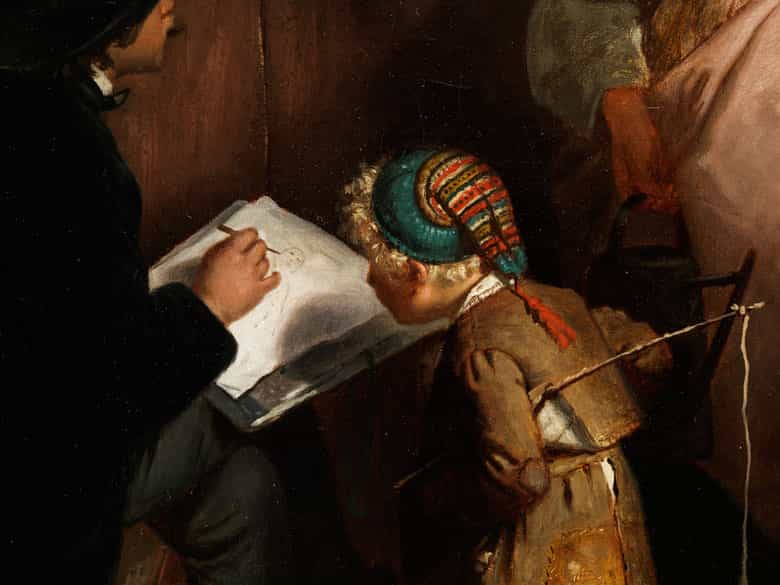 Detailabbildung: Friedrich Bischoff, 1819 - 1873