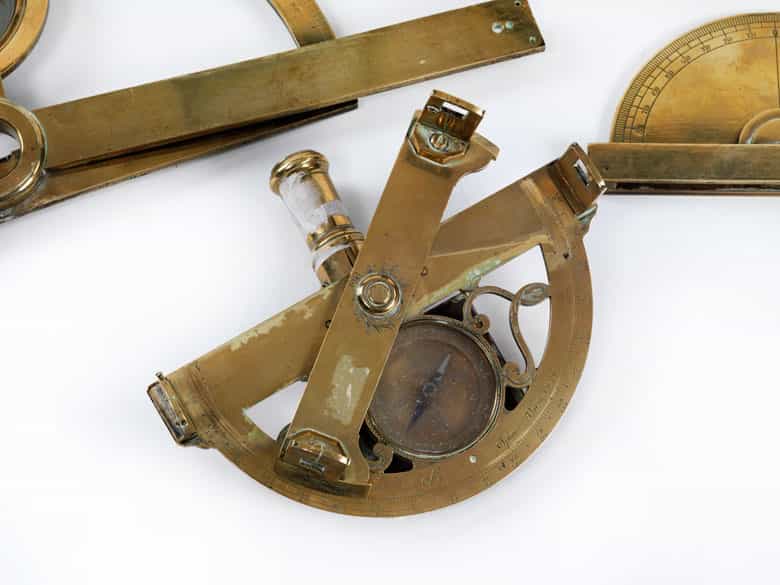 Detailabbildung: Konvolut von vier Nivelliergeräten