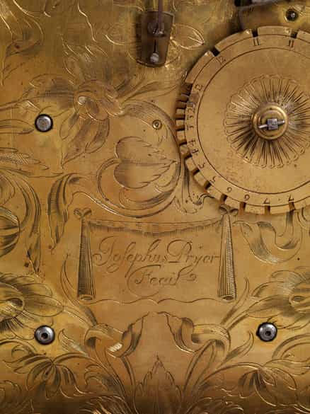 Detailabbildung: Bracket-Clock von Josephus Pryor