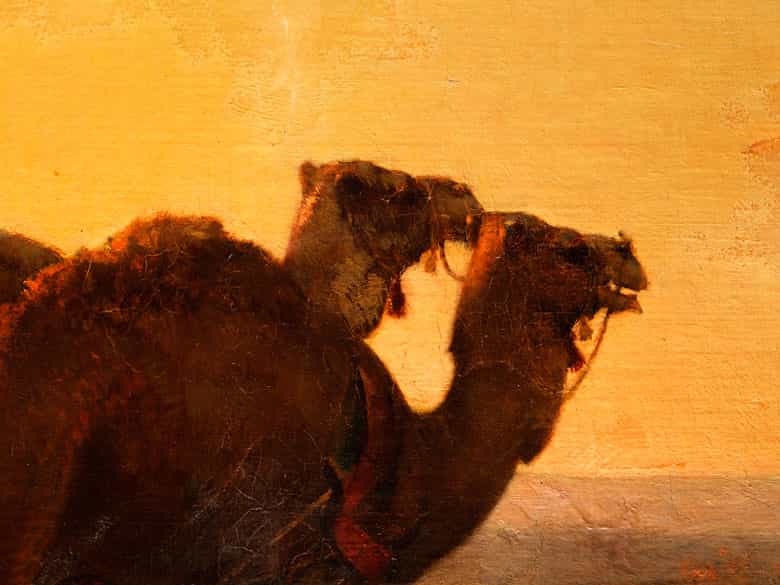 Detailabbildung: Gustave Achille Guillaumet, 1840 Paris - 1887 