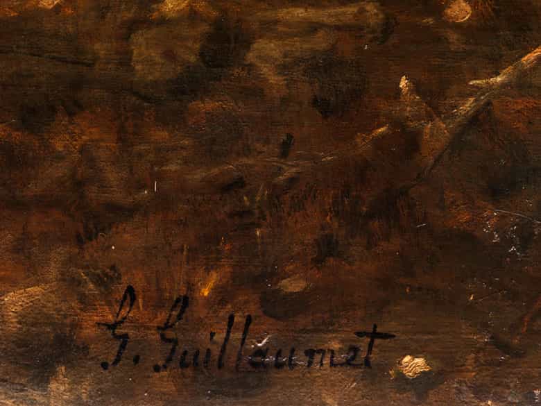 Detailabbildung: Gustave Achille Guillaumet, 1840 Paris - 1887 