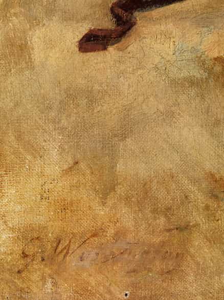 Detailabbildung: Georges Washington, 1827 Marseille - 1910 Paris, zug. 