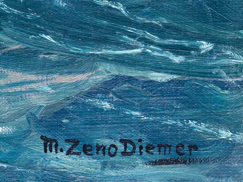 Detailabbildung: Michael Zeno Diemer, 1867 München - 1939 Oberammergau