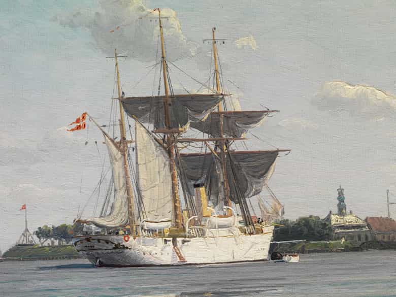 Detailabbildung: Christian Benjamin Olsen, 1873 - 1935 Dänemark