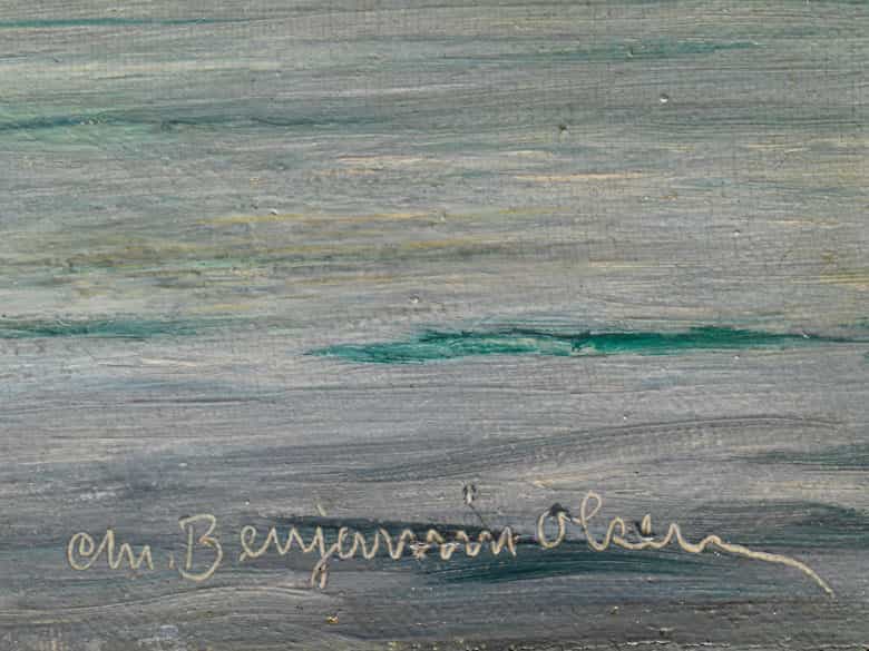 Detailabbildung: Christian Benjamin Olsen, 1873 - 1935 Dänemark