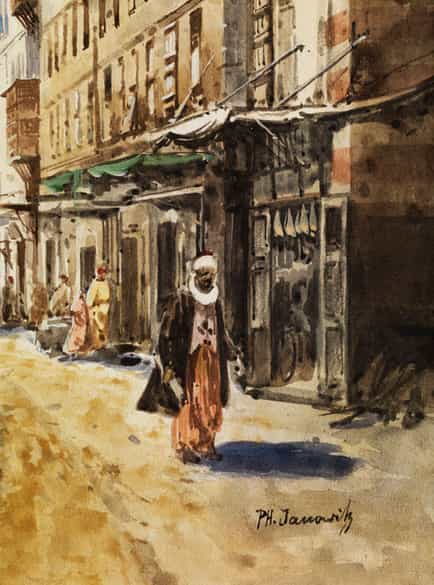 Detailabbildung: P. H. Janowitz, Orientalist des 19./ 20. Jahrhunderts