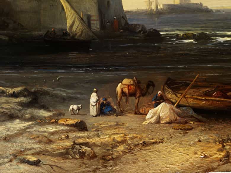 Detailabbildung: Jacob Jacobs, 1812 Antwerpen - 1879