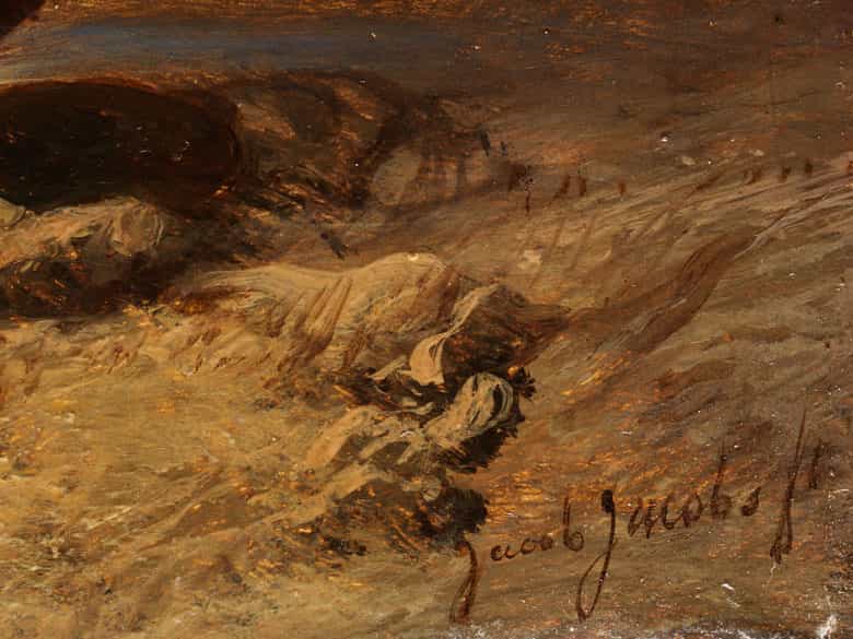 Detailabbildung: Jacob Jacobs, 1812 Antwerpen - 1879