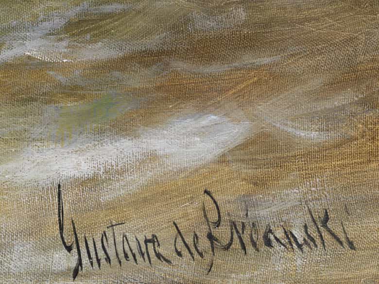 Detailabbildung: Gustave de Breanski, ca. 1856 - 1898