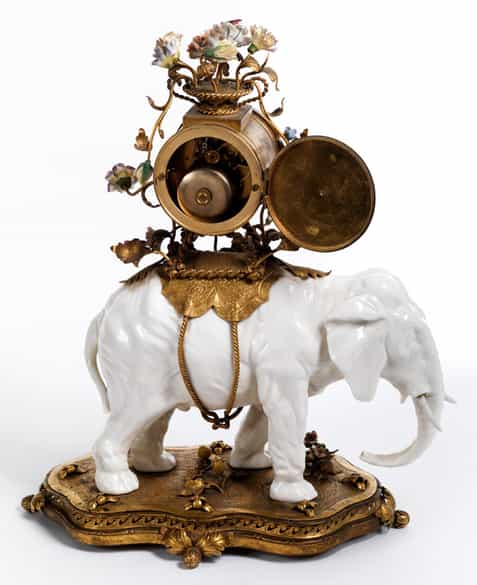 Detailabbildung: Elefantenuhr