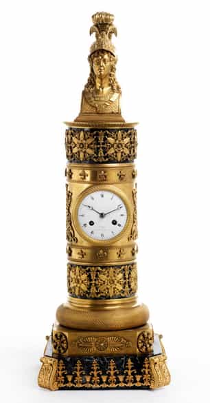 Detailabbildung: Französische Empire-Uhr