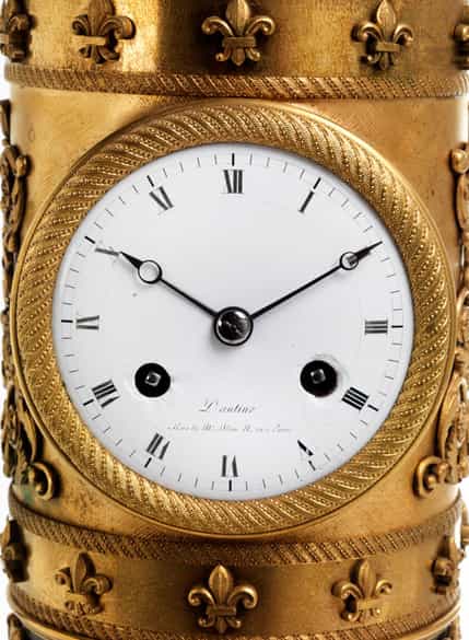 Detailabbildung: Französische Empire-Uhr