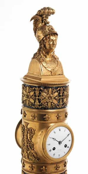 Detailabbildung: Französische Empire-Uhr