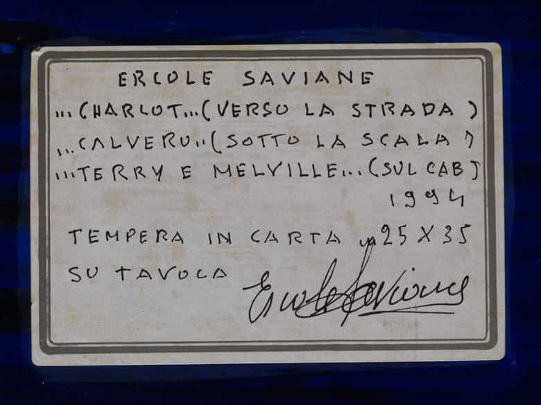 Detailabbildung: Ercole Saviane, 1930 Arezzo 