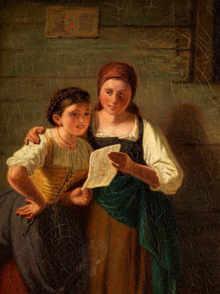 Detailabbildung: Maler des 19. Jahrhunderts in der Art der Münchener Schule