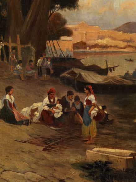 Detailabbildung: Carl Fey, 1867 Düsseldorf