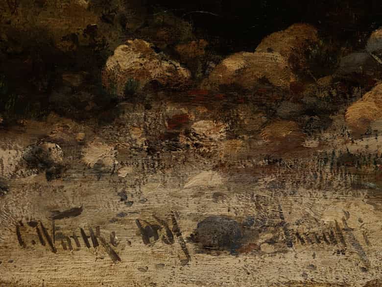 Detailabbildung: Carl Wuttke, 1849 Trebnitz - 1927 München