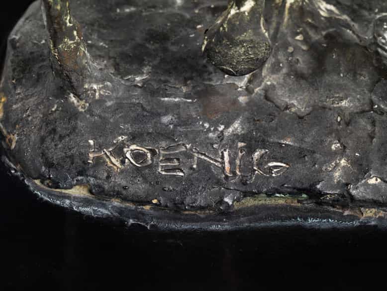 Detailabbildung: Fritz König, 1924 Würzburg – 2017 Altdorf bei Landshut