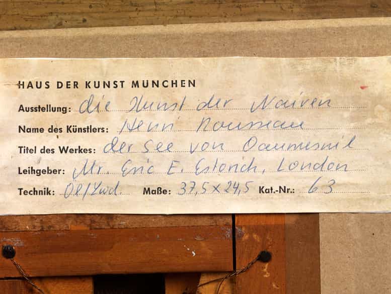 Detailabbildung: Henri Rousseau, 1844 Laval – 1910 Paris