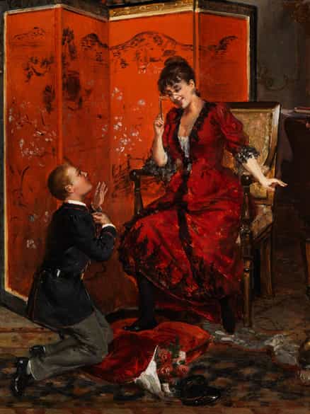 Detailabbildung: Paul Merwart, 1855 - 1902