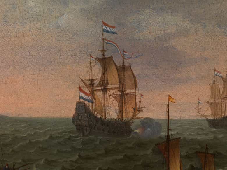 Detailabbildung: Adam Willaerts, 1577 Antwerpen - 1664 Utrecht, und Willem Ormea, 1611 - 1665, zug.