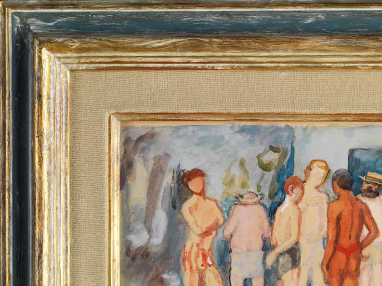 Detailabbildung: Hans von Faber du Faur, 1863 Stuttgart - 1940 München