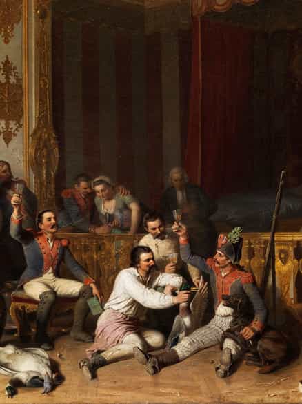 Detailabbildung: Reinhard Sebastian Zimmermann, 1815 Hagnau am Bodensee - 1893 München