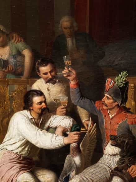 Detailabbildung: Reinhard Sebastian Zimmermann, 1815 Hagnau am Bodensee - 1893 München