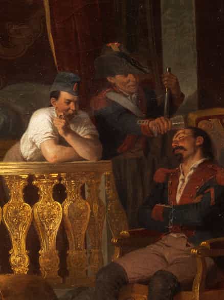 Detailabbildung: Reinhard Sebastian Zimmermann, 1815 Hagnau am Bodensee - 1893 München