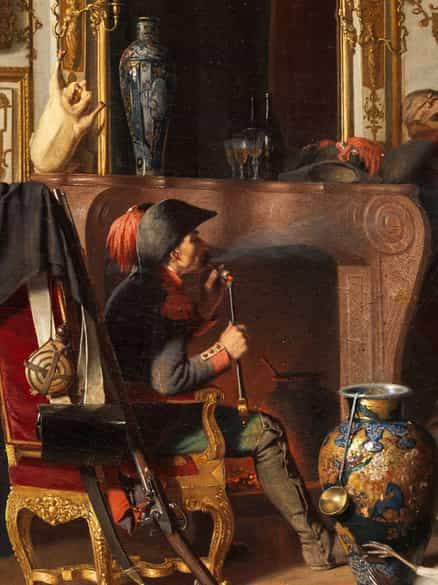 Detailabbildung: Reinhard Sebastian Zimmermann, 1815 Hagnau am Bodensee - 1893 München