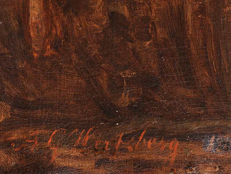 Detailabbildung: Axel Gustav Hertzberg, 1832 - 1878