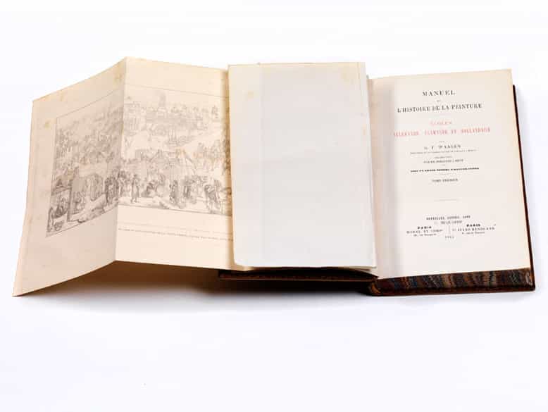 Detailabbildung: Zwei Bände: Gustav Friedrich Waagen