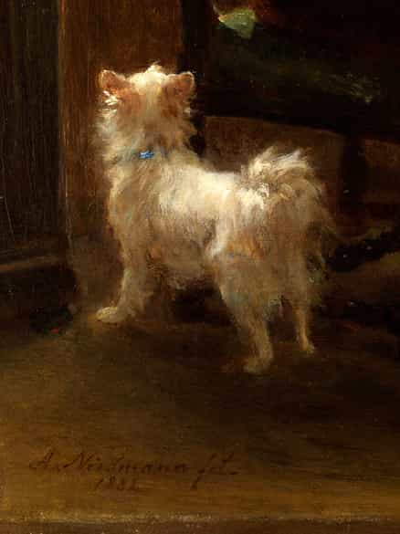 Detailabbildung: August Heinrich Niedmann, 1826 Braunschweig - 1910 Ried