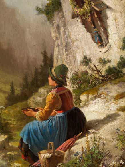 Detailabbildung: Bernhard Fröhlich, 1823 München - 1885