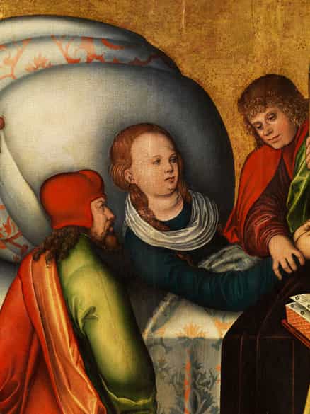 Detailabbildung: Lucas Cranach d. Ä., 1472 Kronach – 1553 Weimar, Werkstatt