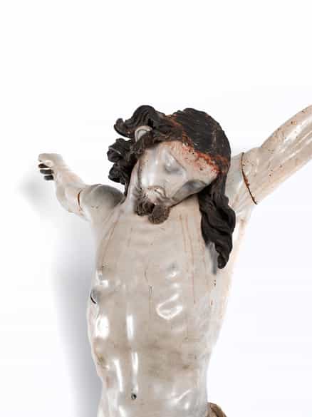 Detailabbildung: Darstellung Christi von Anton Maria Maragliano, 1664 - 1739